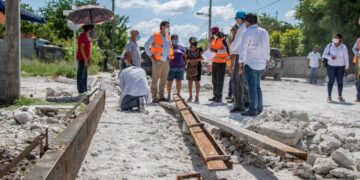 Sin detener obras de beneficio colectivo en Matamoros: Mario López