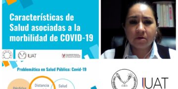 Expone UAT temas de salud pública y morbilidad por COVID-19