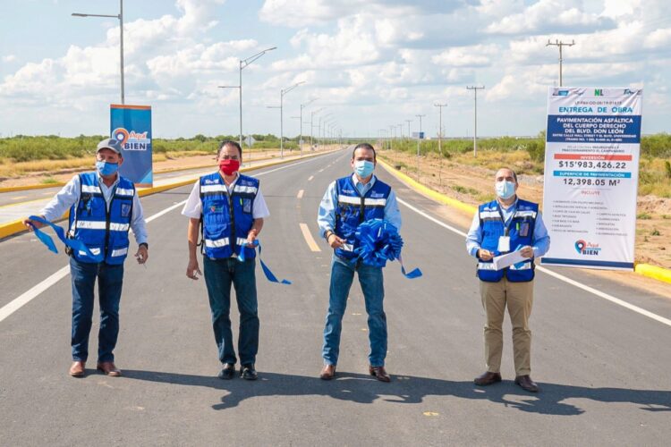 Alcalde de Nuevo Laredo pone en marcha Bulevar ‘Don Leon’