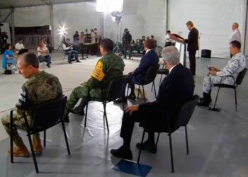 Respaldan gobernadores de Coahuila y Durango a AMLO contra inseguridad y Covid