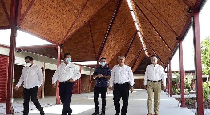 Entrega AMLO en Matamoros obras por 482 MDP en beneficio de la gente pobre