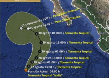 ‘Hernan’ provocará lluvias en Nayarit, Jalisco y Colima