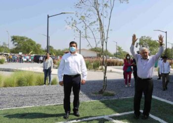 Entrega presidente López Obrador un Centro Deportivo en Reynosa