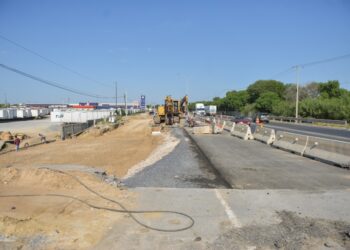 Por concluir reparación de Carretera Aeropuerto en Nuevo Laredo