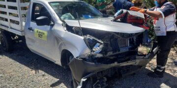 Seis lesionados en aparatoso choque en Tula-Huizache
