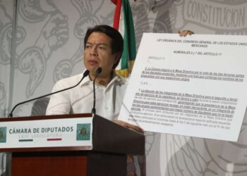 Morena respaldó al PRI al frente de la Cámara de Diputados