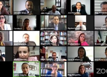 Escuchan en TRIELTAM informe de labores del Tribunal de Michoacán