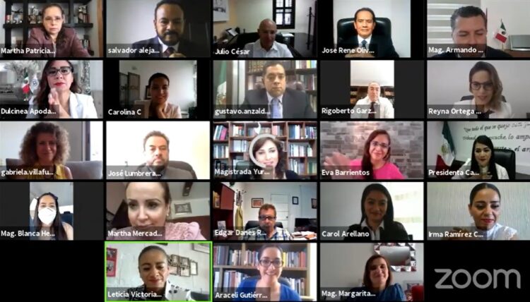 Escuchan en TRIELTAM informe de labores del Tribunal de Michoacán