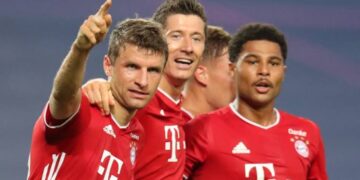 Gnabry guía al Bayern Munich a la final de la Champions League