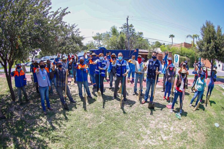 Reconoce Rivas a cuadrillas de Servicios Públicos