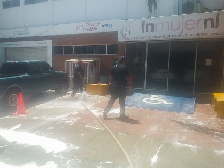 Protegen del Covid-19  a Instituto de la Mujer