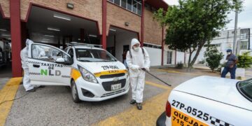 Invitan a desinfección  gratuita de vehículos en N. Laredo