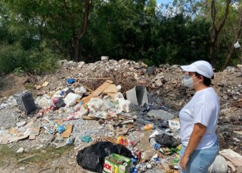 Atiende Partido Verde quejas por basureros clandestinos