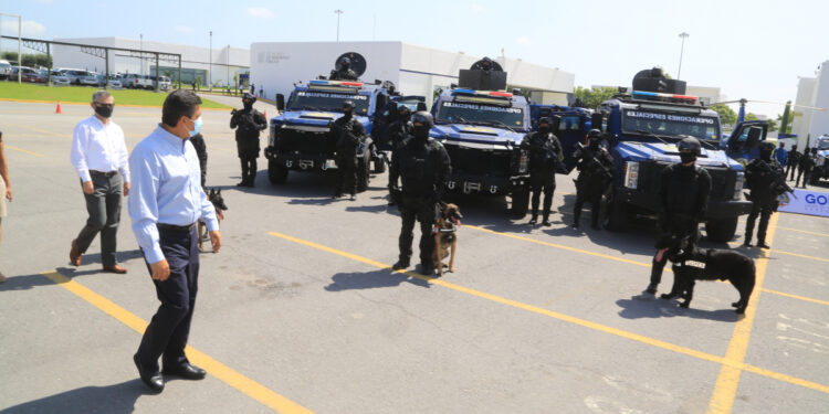 Presentan en Tamaulipas Grupo de Operaciones Especiales de Seguridad Pública