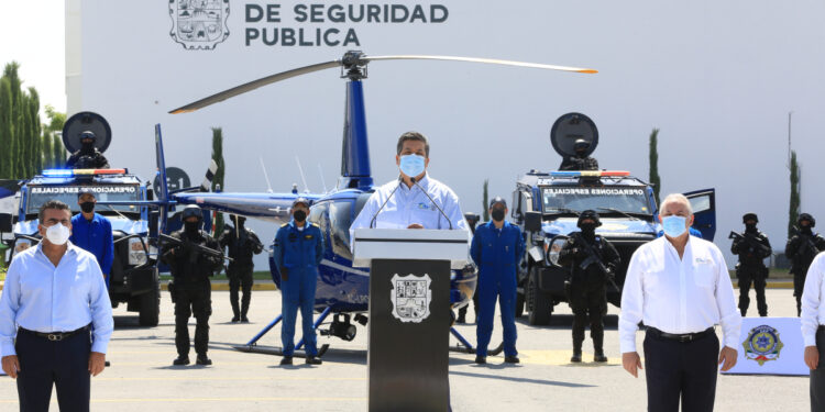 Presentan en Tamaulipas Grupo de Operaciones Especiales de Seguridad Pública
