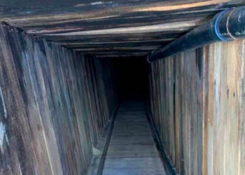 Descubren el narcotúnel moderno: ventilación, agua, electricidad y transporte