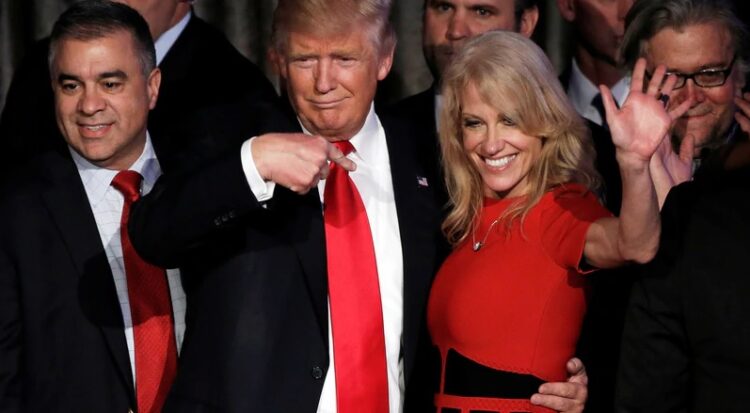 Asesora de Trump, Kellyanne Conway deja la Casa Blanca