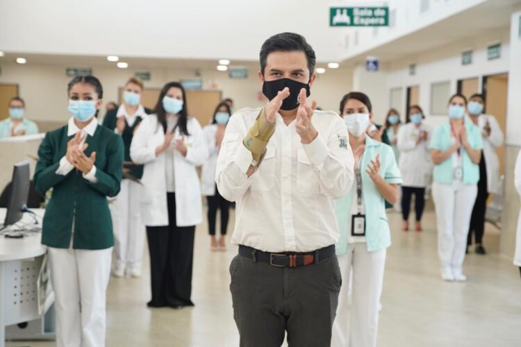 En Reynosa, Tamaulipas, Director General del IMSS encabezó homenaje a médicos y personas fallecidas por COVID-19