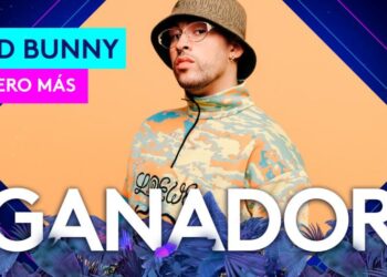 Bad Bunny el mayor ganador de los Premios Juventud