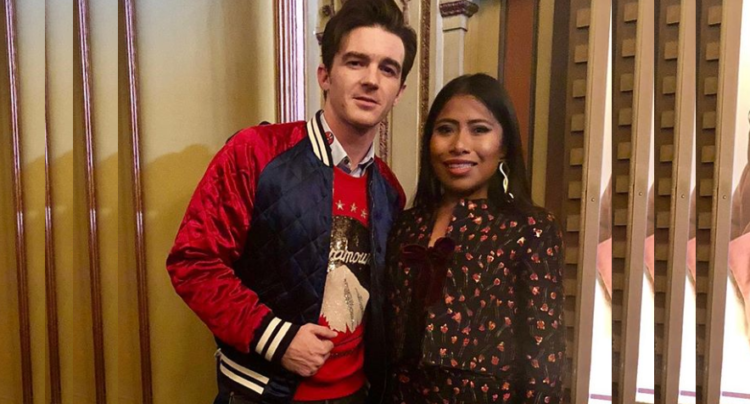 Drake Bell, tiene en mente a la actriz oaxaqueña Yalitza Aparicio para protagonizar una película