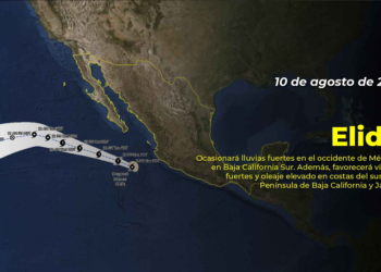 Tormenta Elida se convertirá en huracán durante el día de hoy