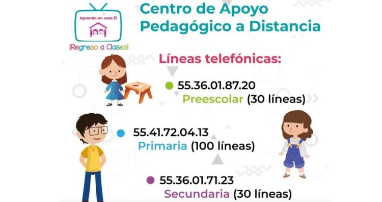 SEP crea Centro de Apoyo Pedagógico a Distancia para orientación