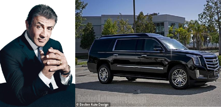 Sylvester Stallone pone a la venta su lujoso Cadillac Escalade