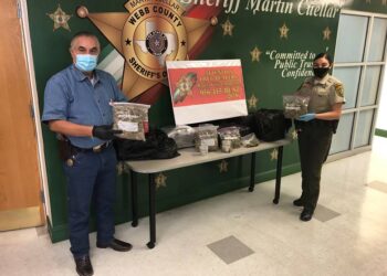 Sheriff de Laredo, Texas, incauta marihuana