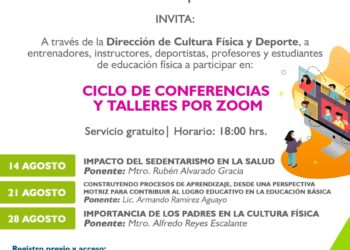 Inicia Gobierno de Victoria conferencias deportivas por zoom