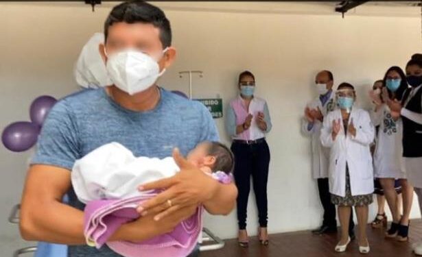 Recién nacida supera COVID-19 en el IMSS de Yucatán