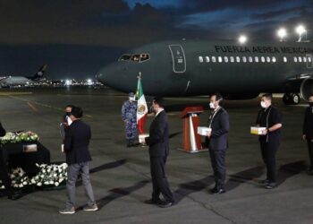 Repatriación de cenizas de 18 personas mexicanas fallecidas en Estados Unidos por Covid-19
