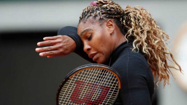 Serena Williams se retira de Roland Garros por lesión