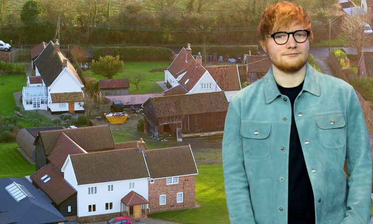 Ed Sheeran multiplica su fortuna en el sector inmobiliario