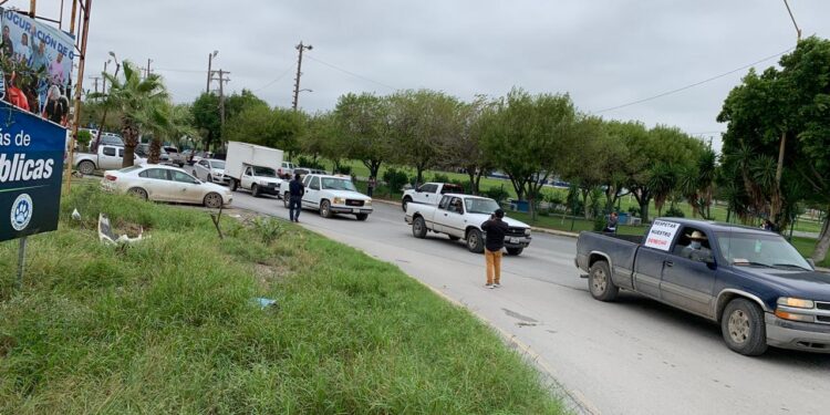 Pisotean Chihuahua, CONAGUA y CILA derechos de Tamaulipas, denuncian en caravana