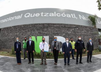 Certifica SANI TAM PRO  al Aeropuerto Quetzalcóatl
