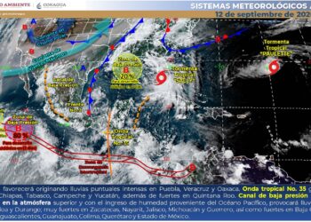 Se prevén lluvias intensas en Tamaulipas y 8 estados más del país