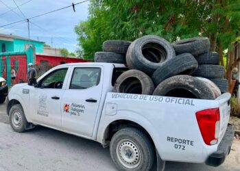Limpia  y fumiga Gobierno de Matamoros 40 colonias contra dengue 