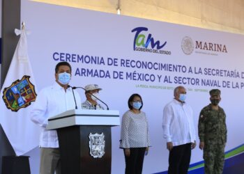Reconoce gobernador contribución de la SEMAR en seguridad de Tamaulipas