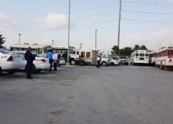 Revisan unidades de transporte público en Matamoros