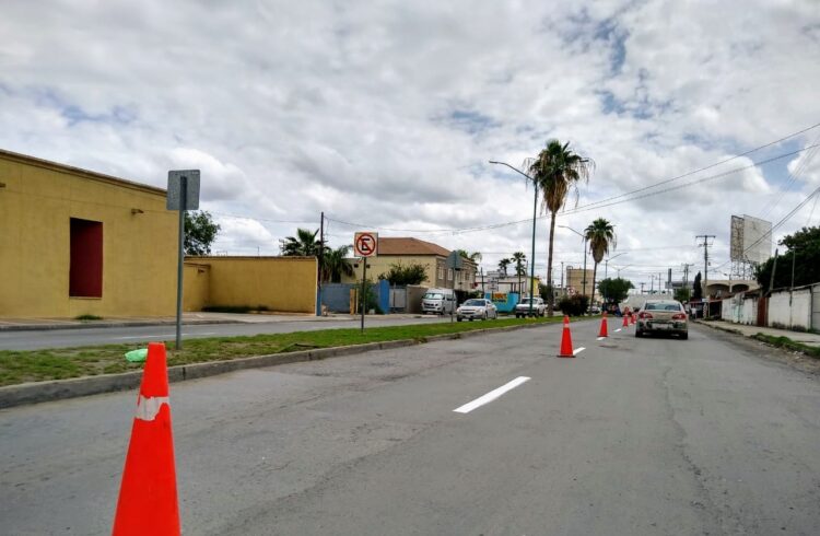 Mejoran visibilidad de señalamientos viales en Nuevo Laredo
