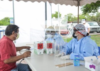 Cumple Rivas y aplican pruebas rápidas Covid-19 gratuitas