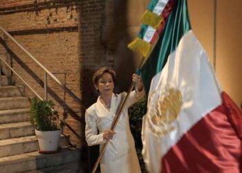 Así dieron Grito de Independencia desde embajada de México en España
