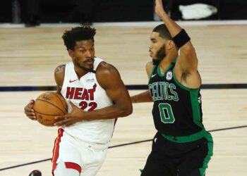 Heat de Miami da el primer golpe ante Celtics de Boston 