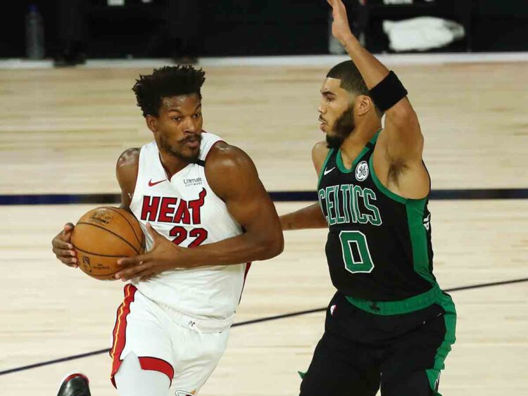 Heat de Miami da el primer golpe ante Celtics de Boston 