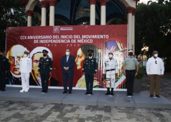 Conmemoran en Matamoros 210 aniversario del inicio de la lucha por Independencia de México