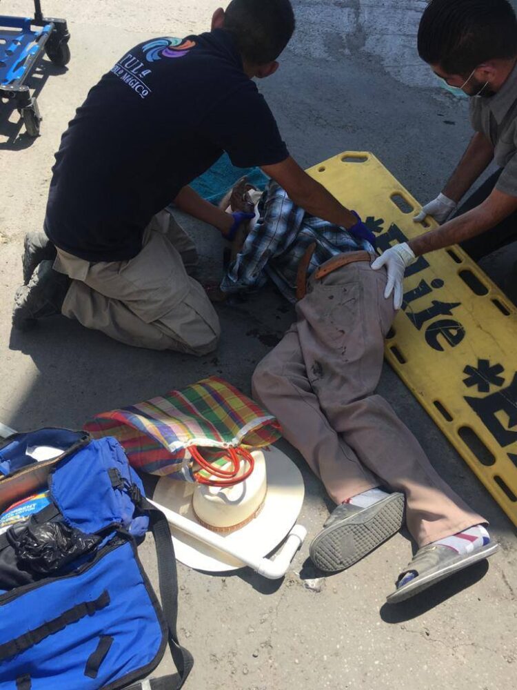 Conductor atropella y mata a ancianito en Tula