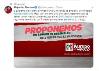 Informe de AMLO pinta escenario inmejorable, pero la  realidad es otra: PRI