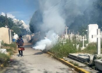 Redobla limpieza en Panteones Municipales de Cd. Victoria
