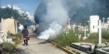 Redobla limpieza en Panteones Municipales de Cd. Victoria