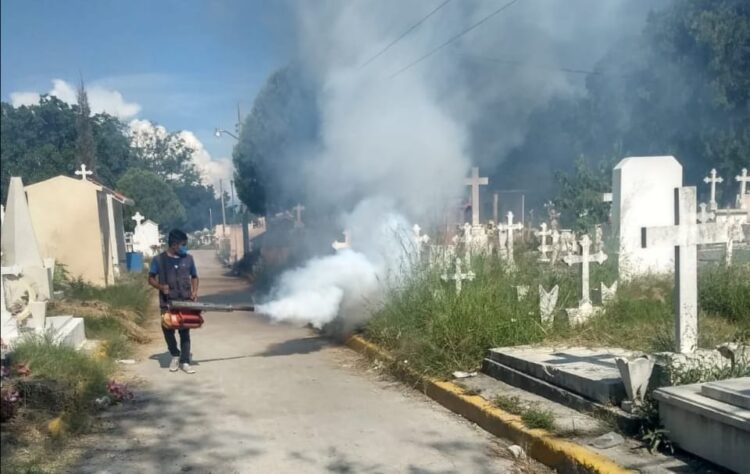 Redobla limpieza en Panteones Municipales de Cd. Victoria